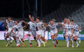 Olympique Lyonnais Celebrating