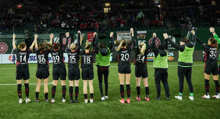 Photo from Portland Thorns Twitter @ThornsFC