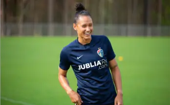 Photo from NC Courage Twitter account @TheNCCourage