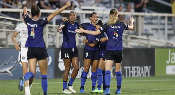 Power Rankings photo from NC Courage Twitter @TheNCCourage