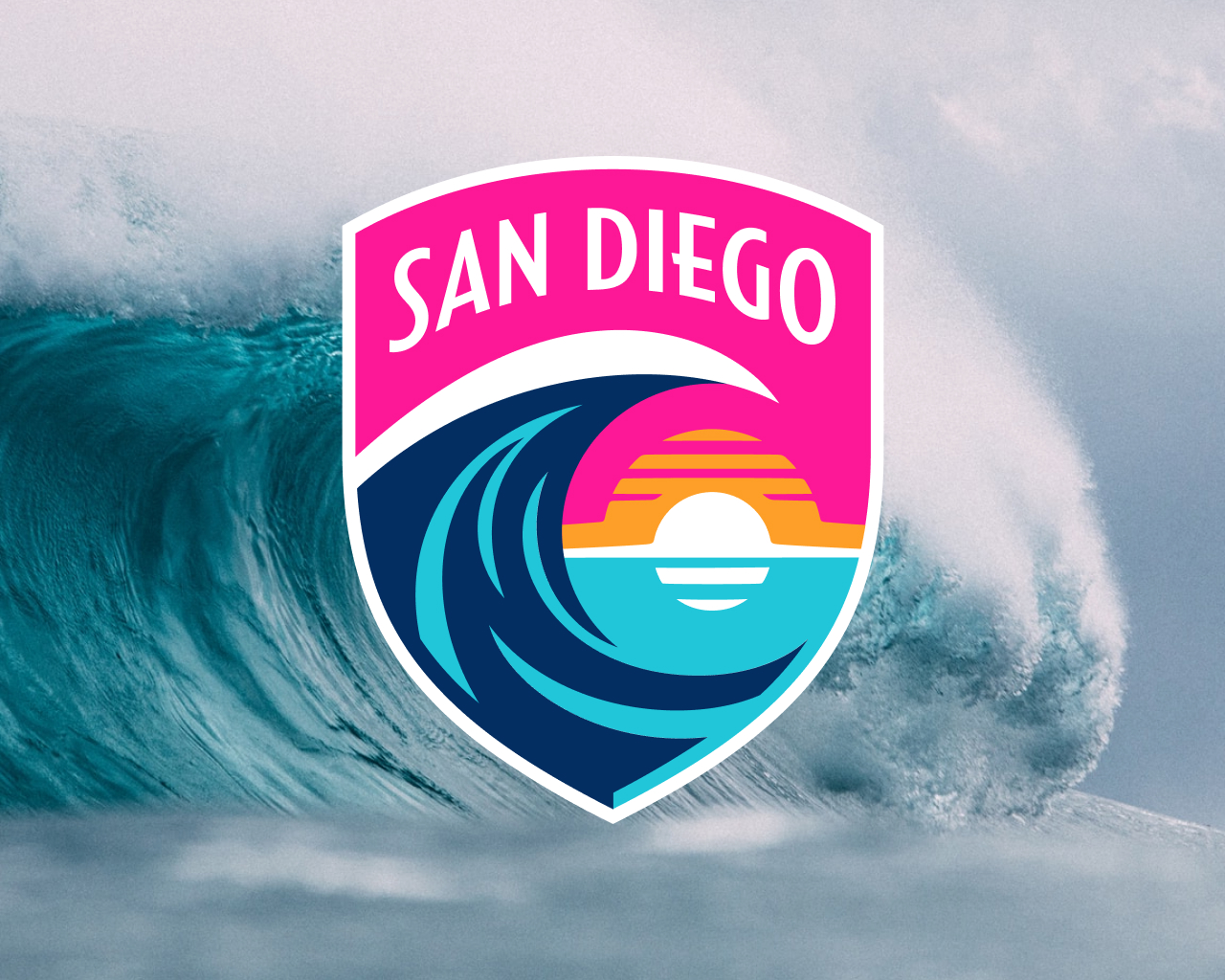 NWSL San Diego Wave Unveil Crest And Colors NWSL San Diego Wave Unveil Crest And Colors